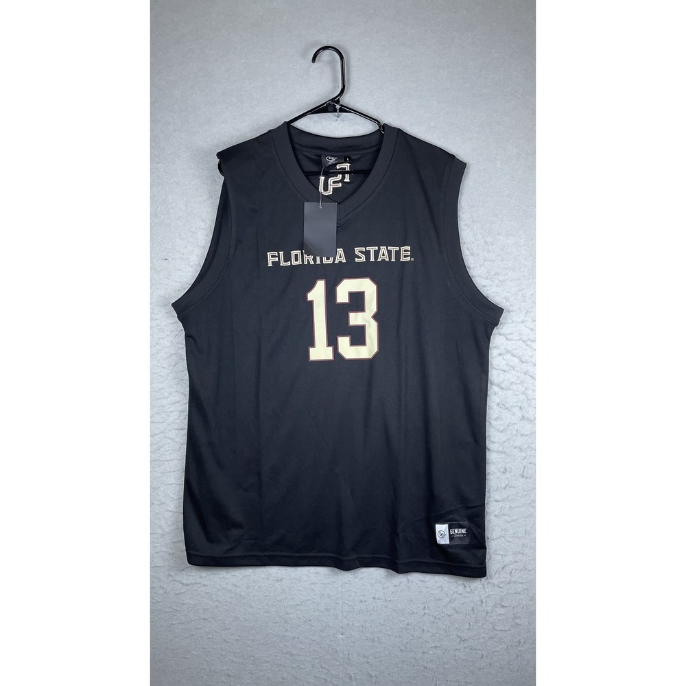 Florida State Seminoles Jersey Mens Large Black NCAA Genuine Collective